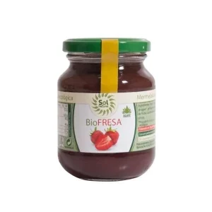Mermelada de Fresa con agave Bio Sol Natural, 330 gr