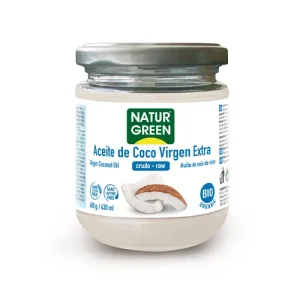 Aceite de Coco Virgen Bio NaturGreen, 400 gr