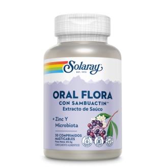 Oral Flora, 30 comp. mast. Solaray