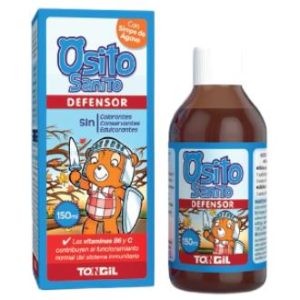 Jarabe Osito Sanito Defensor (Sistema inmunitario Infantil), 200ml. Tongil