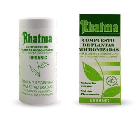 Desodorante Compuesto de Plantas Micronizadas, 20gr. Rhatma