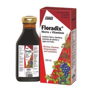 Floradix Jarabe (Hierro+Vitaminas), 250ml. Salus