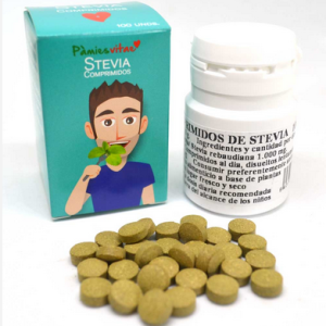 Comprimidos de Hoja Seca de Stevia, 100 comp. PàmiesVitae