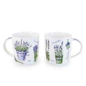Taza LAVANDA. Porcelana 0,25 l