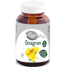 Onagran, Aceite de Onagra, 250 perlas 700mg. El Granero Integral
