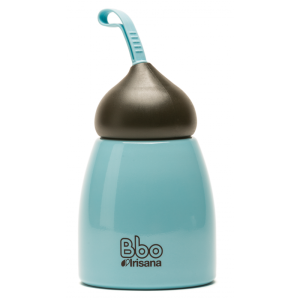 Botella Termo Bbo 260ml Azul, Irisana