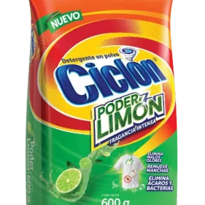 DETERGENTE POLVO CICLON PODER LIMON FDA 900G10