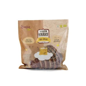 Pan Mijo y Semillas Ecológico sin gluten Zealia, 370 gr