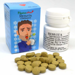 RESVITA (Resfriado, alergias, mocos, tos…), 100 comp. PàmiesVitae