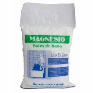 Sales de Magnesio para baño, 4,5 kg. Santa Isabel