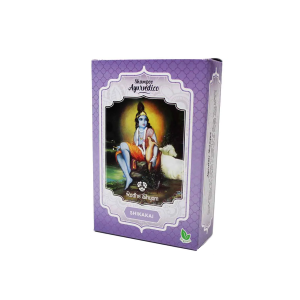 Champú Ayurvérico Shikakai Radhe Shyam, 100 gr.