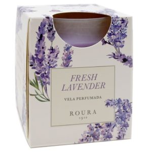 Vela de vaso aromática -Lavanda- Roura