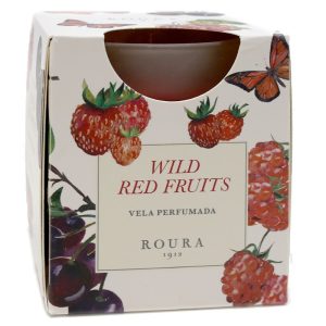 Vela de vaso aromática -Frutas del Bosque-. Roura