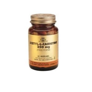 Solgar Acetil L-Carnitina 250 mg. 30 Cápsulas Vegetales