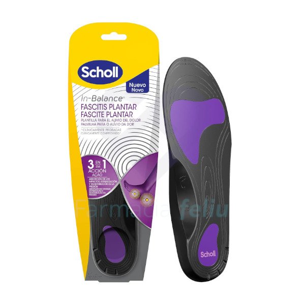 Plantilla Scholl Fascitis Plantar, Talla L