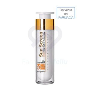 Sun Screen Velvet Face SPF50+ con color, 50 ml
