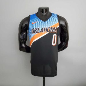 Camiseta Oklahoma City Thunder Westbrook #0 City Edition