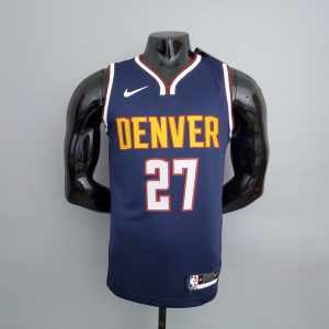Camiseta Denver Nuggets Murray #27 Navy Blue
