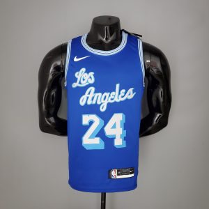 Camiseta Los Angeles Lakers Bryant #24 Retro Blue