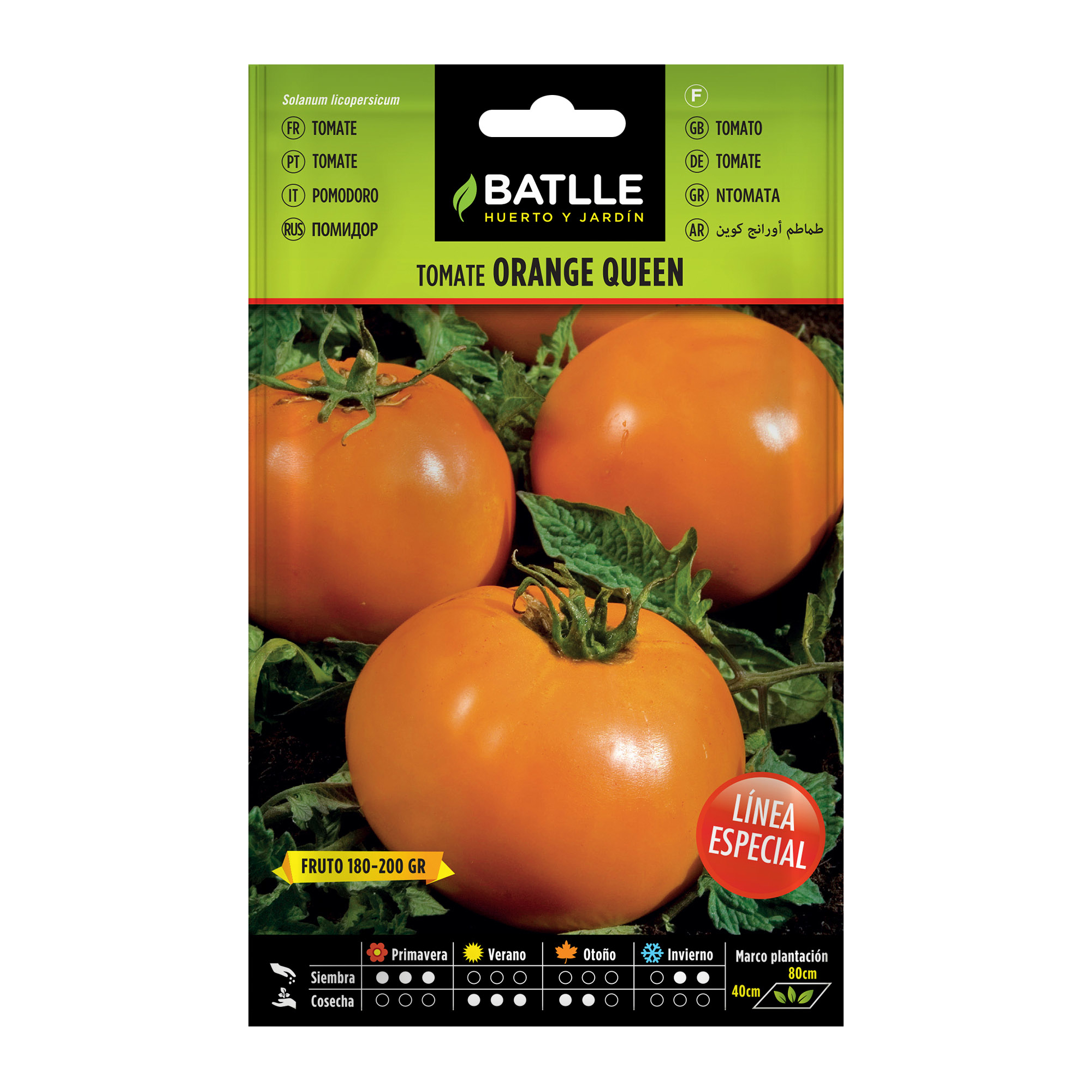 Semillas Tomate Orange Queen