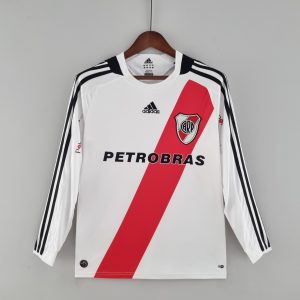 Camiseta River Plate 09-10 Local Manga Larga