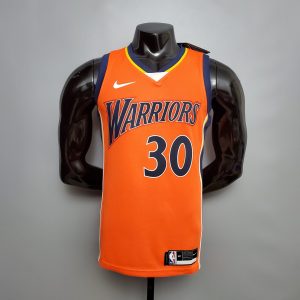 Camiseta Golden State Warriors Curry #30 Orange