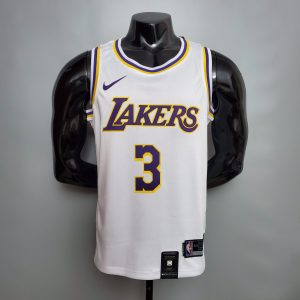 Camiseta Los Angeles Lakers Davis #3 Connect Recognition White