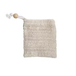Bolsa para jabón sólido de sisal