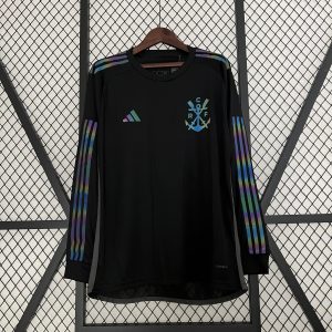 Camiseta Flamengo 23-24 Alternativa Manga Larga