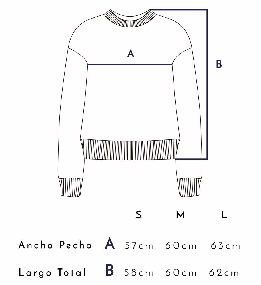 Sudadera feminista azul de algodón orgánico - Imagen 4