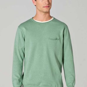 Suéter de punto ligero 100% ecológico para hombre